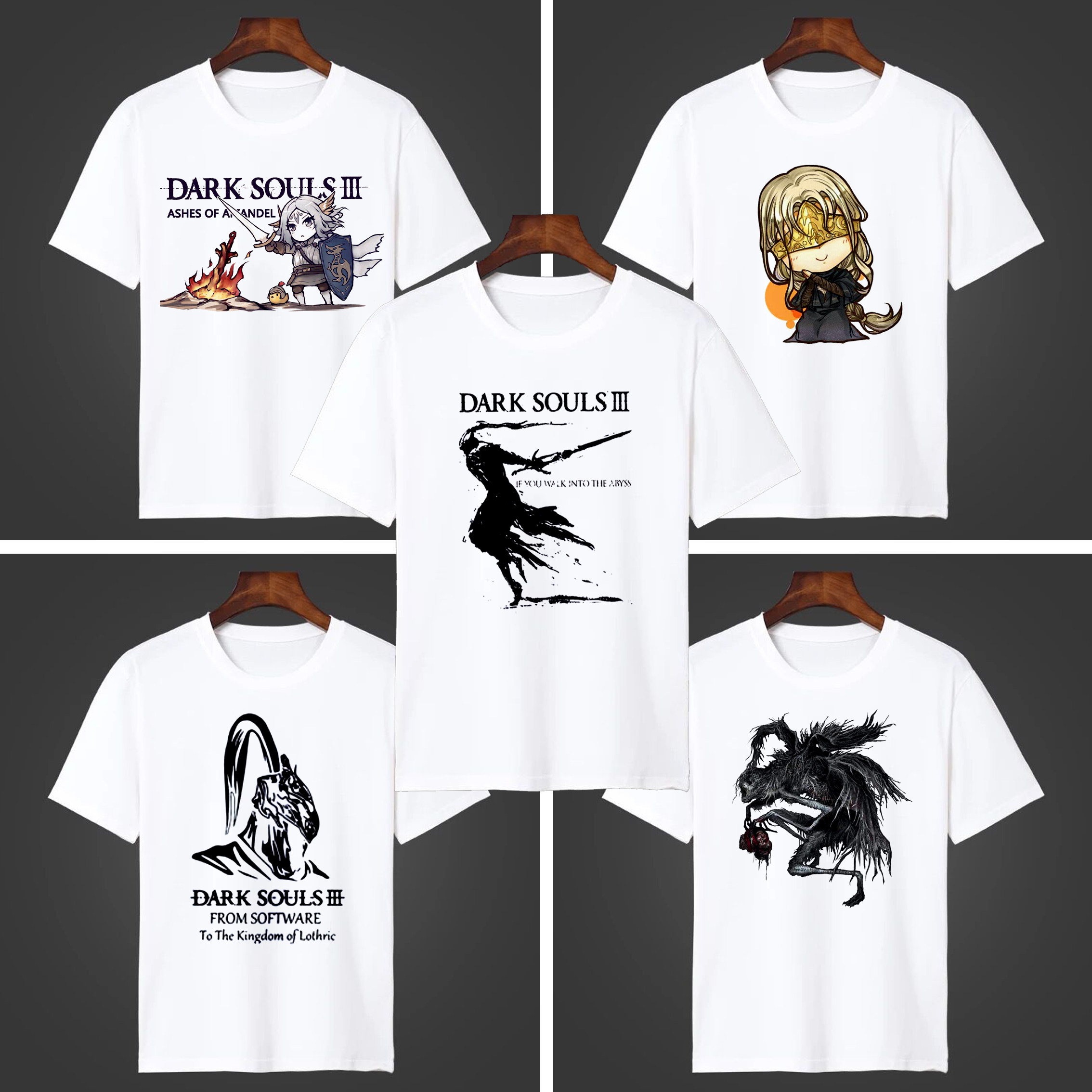 黑暗之魂dark souls赞美太阳praise the sun短袖t恤游戏兄弟团服