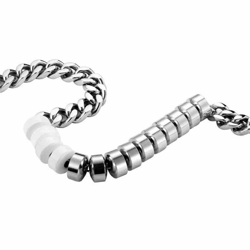 새로운 유행 브랜드 반지 접합 목걸이 힙합 유행 남성 인기 패션 주얼리 티타늄 스틸 하이 엔드 틈새 보석