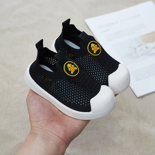 春季幼儿园学生网鞋套脚软底板鞋