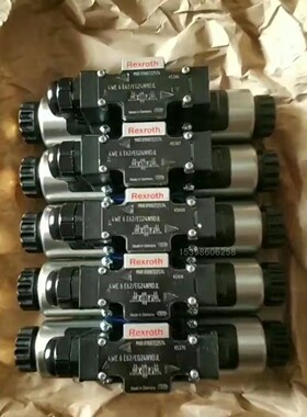 力士乐Rexroth接线盒电磁换向阀3WE6D6X/EW230 3WE6A6X/EW230N9DL