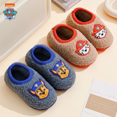 儿童棉鞋男女童秋冬加绒室内防滑