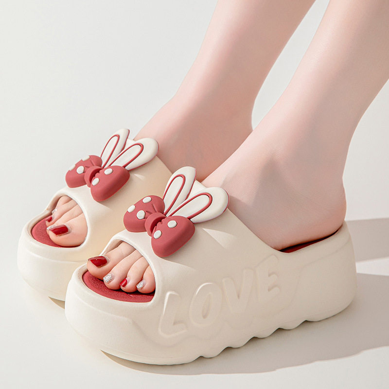 新款厚底拖鞋女夏季时尚外穿防滑学生高颜值室内增高防臭情侣凉拖,女鞋,一字拖,淘宝优惠券,粉丝福利购,淘宝优惠卷