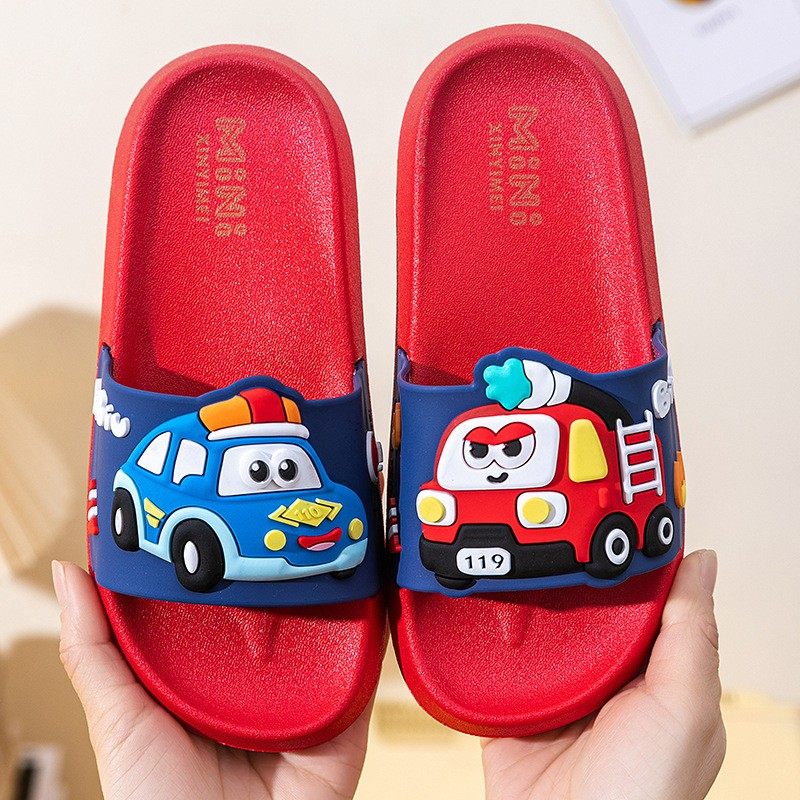 夏季汽车儿童拖鞋舒适男童女童家居外穿防滑一字拖男女宝宝凉拖鞋