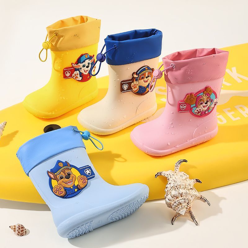 汪汪队立大功儿童雨鞋幼儿园上学