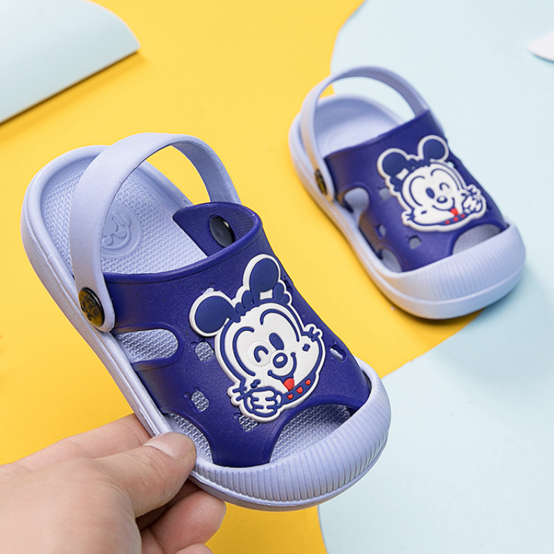 巴布豆儿童凉拖鞋1-5岁宝宝男童