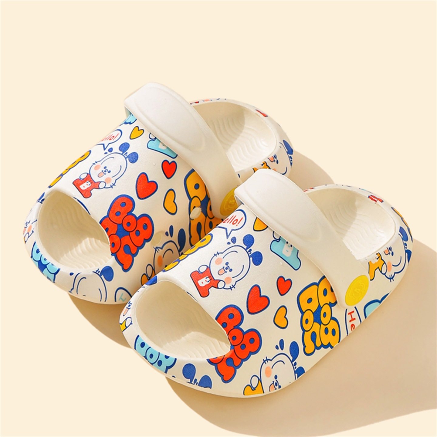巴布豆儿童凉拖鞋宝宝夏季洞洞鞋婴幼儿1-4岁3家居小孩男女童两穿,童鞋/婴儿鞋/亲子鞋,儿童洞洞鞋,淘宝优惠券,粉丝福利购,淘宝优惠卷