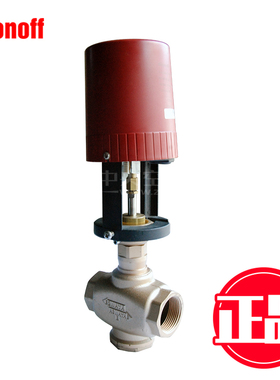 okonoff柯耐弗电动二通三通阀门CK执行器CK31/32/51/52可配CV阀体