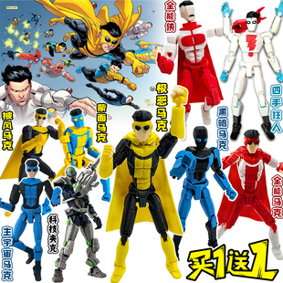 马克宇宙无敌少侠2026新款关节可动人偶系列拼装手办模型玩具礼物