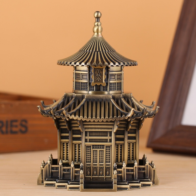 高档中式复古牙签筒手压自动式牙签盒创意礼品牙签座酒店多色可u.
