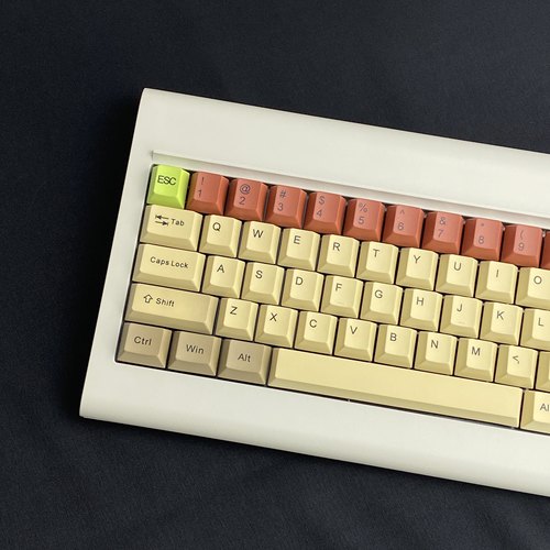 原厂复古键帽COMX机械键盘键帽PBT樱桃原厂高度142键五面热升华