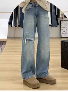 2025新款小个子窄版阔腿裤