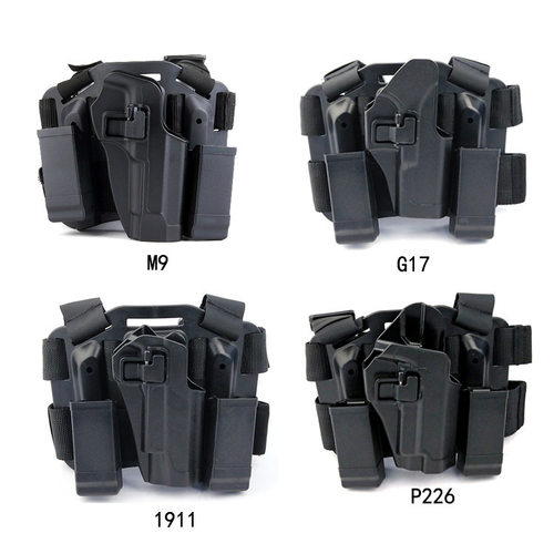 G17手枪套腰挂M91911绑腿快拔套