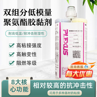 ITW PLEXUS双组份DT2325低模量聚氨酯结构胶 弹性动力电池胶粘剂