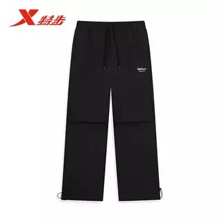 特步休闲裤2026秋新款运动长裤女直筒裤子舒适跑步裤974128560342