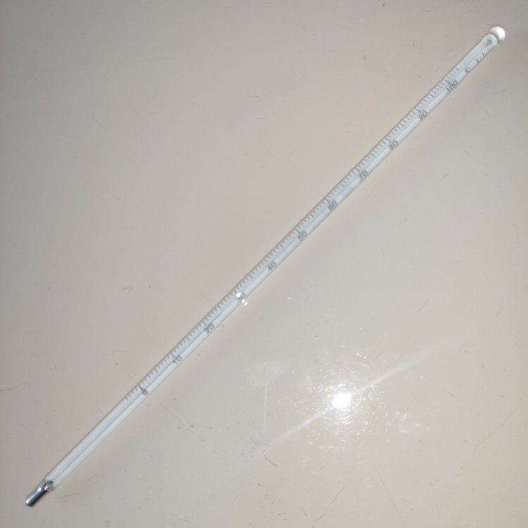 水银温度计0-100度精度1度石油产品cok26c中兴全浸