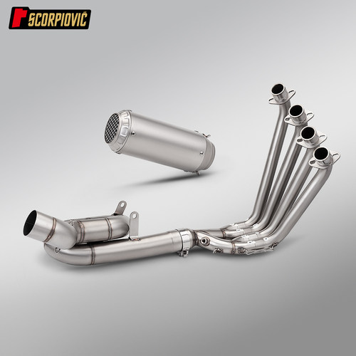 摩托车CBR650F CB650R CBR650R前段排气管尾段消声器套装14-26年