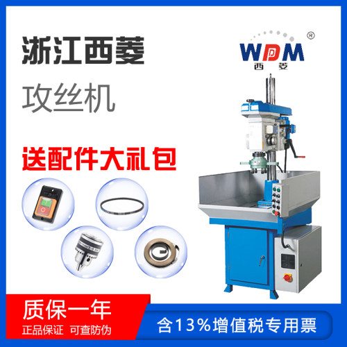 西菱SB4516全自动攻丝机齿轮式自动进刀攻丝机卧式导螺杆攻牙机
