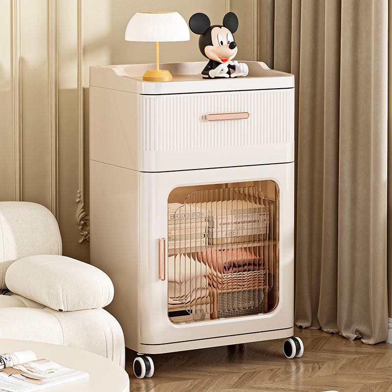 麦客居多功能床头柜大容量