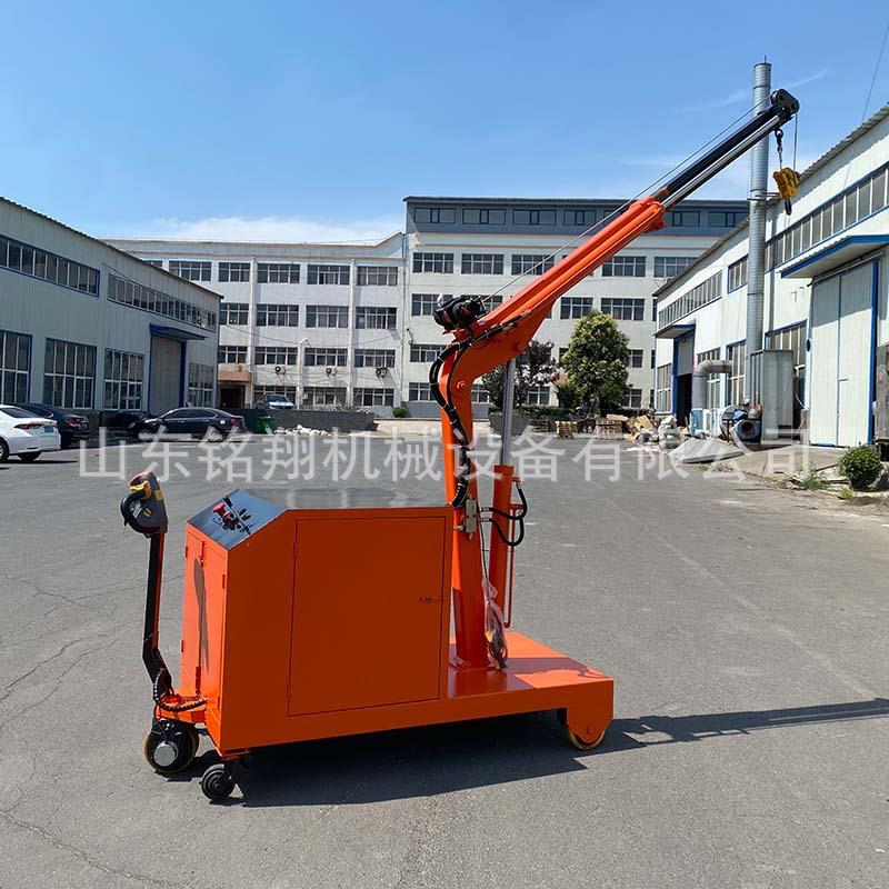 车间模具工件吊装1吨电动行走旋转平衡式吊车 移动小型液压小吊机
