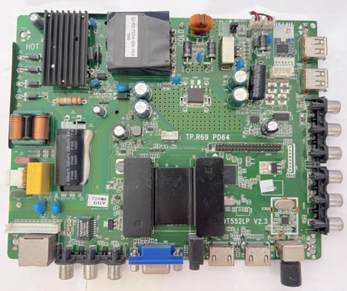 杂牌机 组装机 三合一网络电视主板TP.R69 PD64 主板QT552LP V2.2