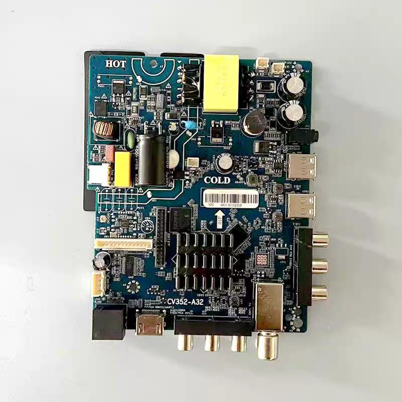 原装安卓组装机通用三合一网络WIFI液晶电视主板CV352-A32带遥控