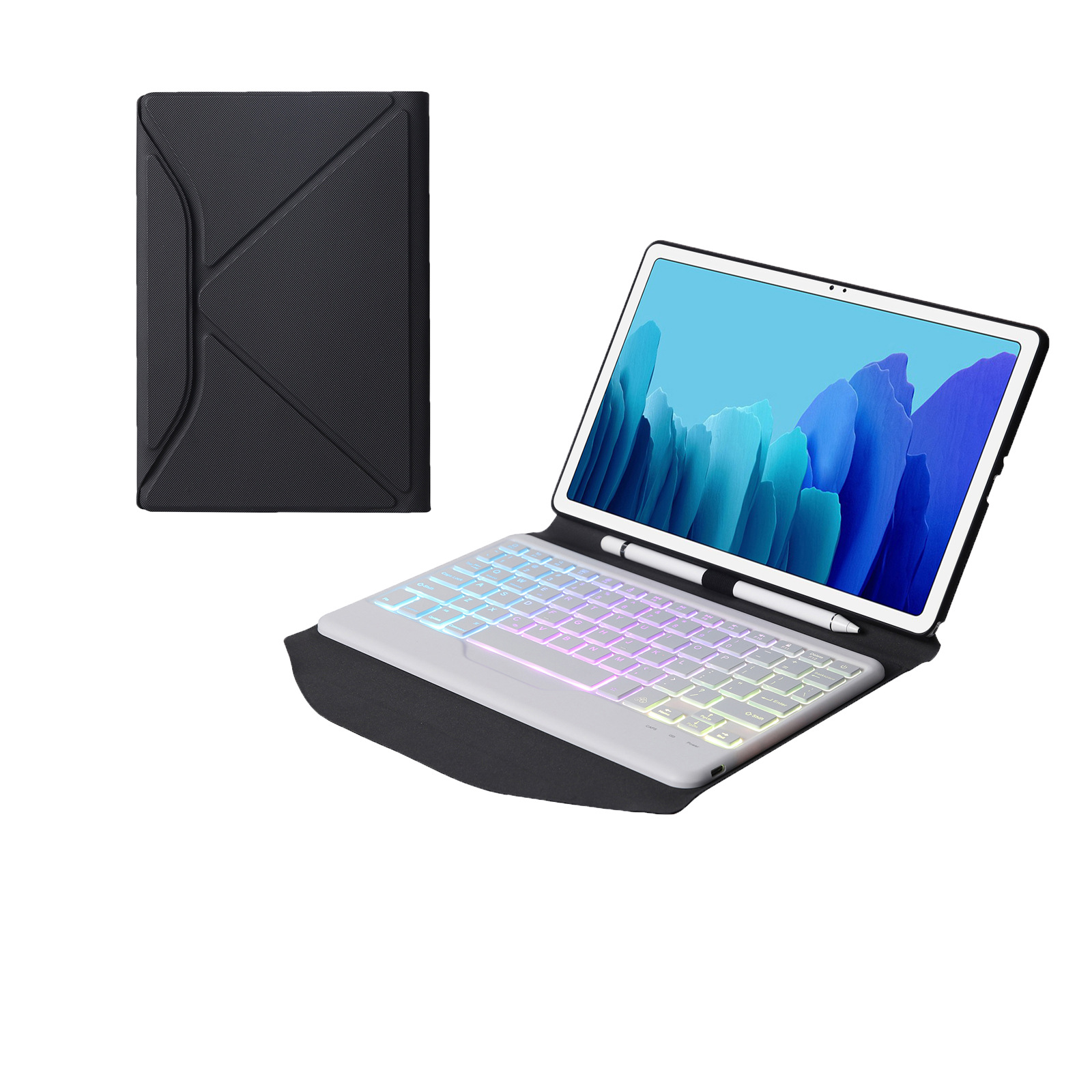 TabA10.4寸t500笔槽键盘皮套