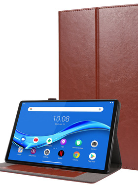 适用于联想M10/X606/X306/X605C水晶/疯马纹二折TPU软胶保护皮套