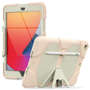 米色格里芬10.2寸适用ipad7 2020撞色抗摔平板保护壳幸存者 82019
