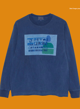 新款CAVEMPT C.E 日系ce长袖卫衣 法老同款 潮牌复古水洗情侣上衣