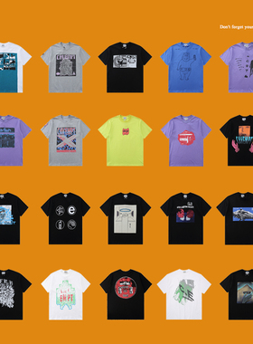 高版本ce CAV EMPT 日系潮牌cavempt C.E oversize情侣短袖t恤INS