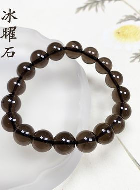 天然情侣复古风佛珠抛光手链