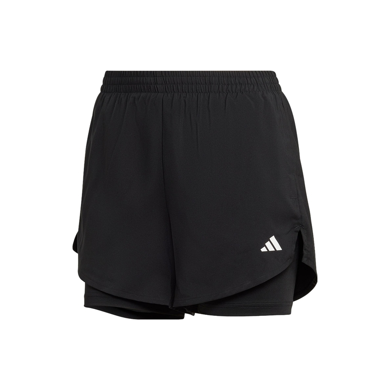 Adidas阿迪达斯女款夏季新款内衬休闲速干训练运动健身短裤HN1044