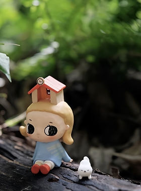 POPMART泡泡玛特Nyota二代自在生长潮玩盲盒摆件礼物手办挂件生日