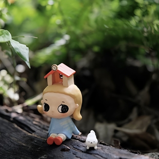 POPMART泡泡玛特Nyota二代自在生长潮玩盲盒摆件礼物手办挂件生日