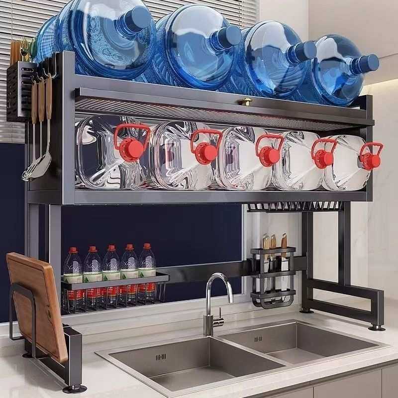 厨房水置物架洗碗水池防尘碗柜台面收纳多功能储物防尘沥水架,鲜花速递/花卉仿真/绿植园艺,割草机/草坪机,淘宝优惠券,粉丝福利购,淘宝优惠卷