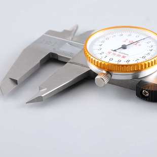 300mm高精度不锈钢广陆代表游标卡尺工业 200 带表卡尺0 150