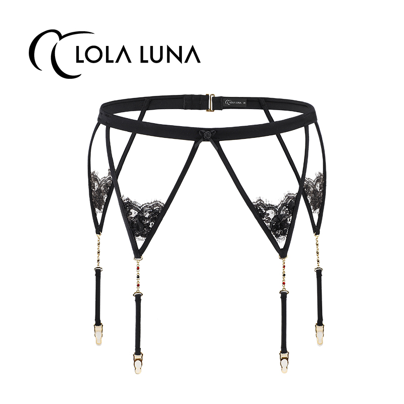 lolaluna【魔法权杖】艺术内衣迷人可调节比例性感诱惑吊袜带