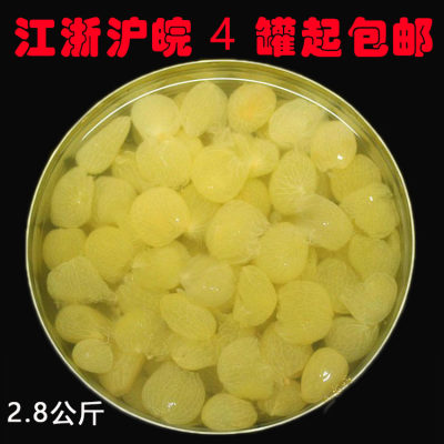 商用脱皮葡萄罐头水晶3公斤2800g