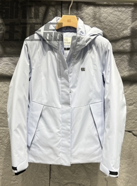 可隆KOLON SPORT女款防水防风透湿轻量户外鹅绒羽绒服LKDJ5WNT20