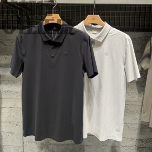 可隆KOLON SPORT男款凉感防晒通勤透气百搭短袖Polo衫LHPT6MT875