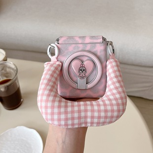 适用华为PuraX折叠屏手机壳小米MixFlip2壳膜一体荣耀MagicVFlip2摩托罗拉50三星zflip7FE磁吸支架60Ultra女