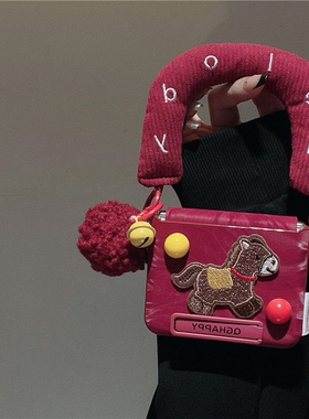 适用华为PuraX折叠屏手机壳荣耀MagicVFlip2新年红小米MixFlip2壳膜一体摩托罗拉50三星zflip7斜跨FE手提绳60