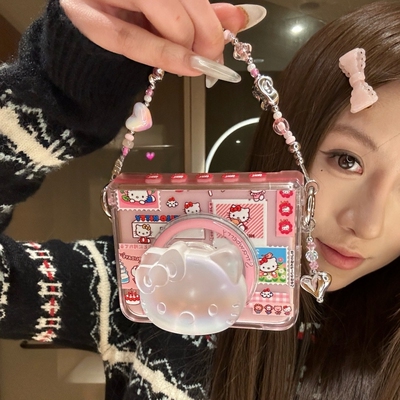 适用华为PuraX折叠屏手机壳pocket荣耀MagicVFlip2小米MixFlip2磁吸壳膜一体三星zflip7包中轴FE支架6手链5女