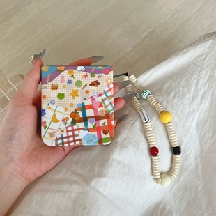 适用华为PuraX折叠屏小米MixFlip2手机壳膜一体荣耀MagicVFlip2摩托罗拉50三星zflip7手链绳Ultra拼接W25Flip