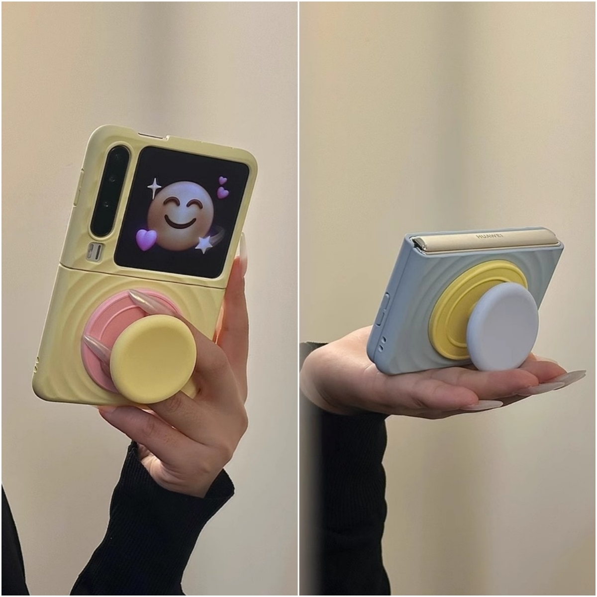 适用华为Purax折叠屏小米MixFlip2手机壳膜一体荣耀MagicVFlip波漾硬壳pocket三星zflip6磁吸OPPO支架W25Flip