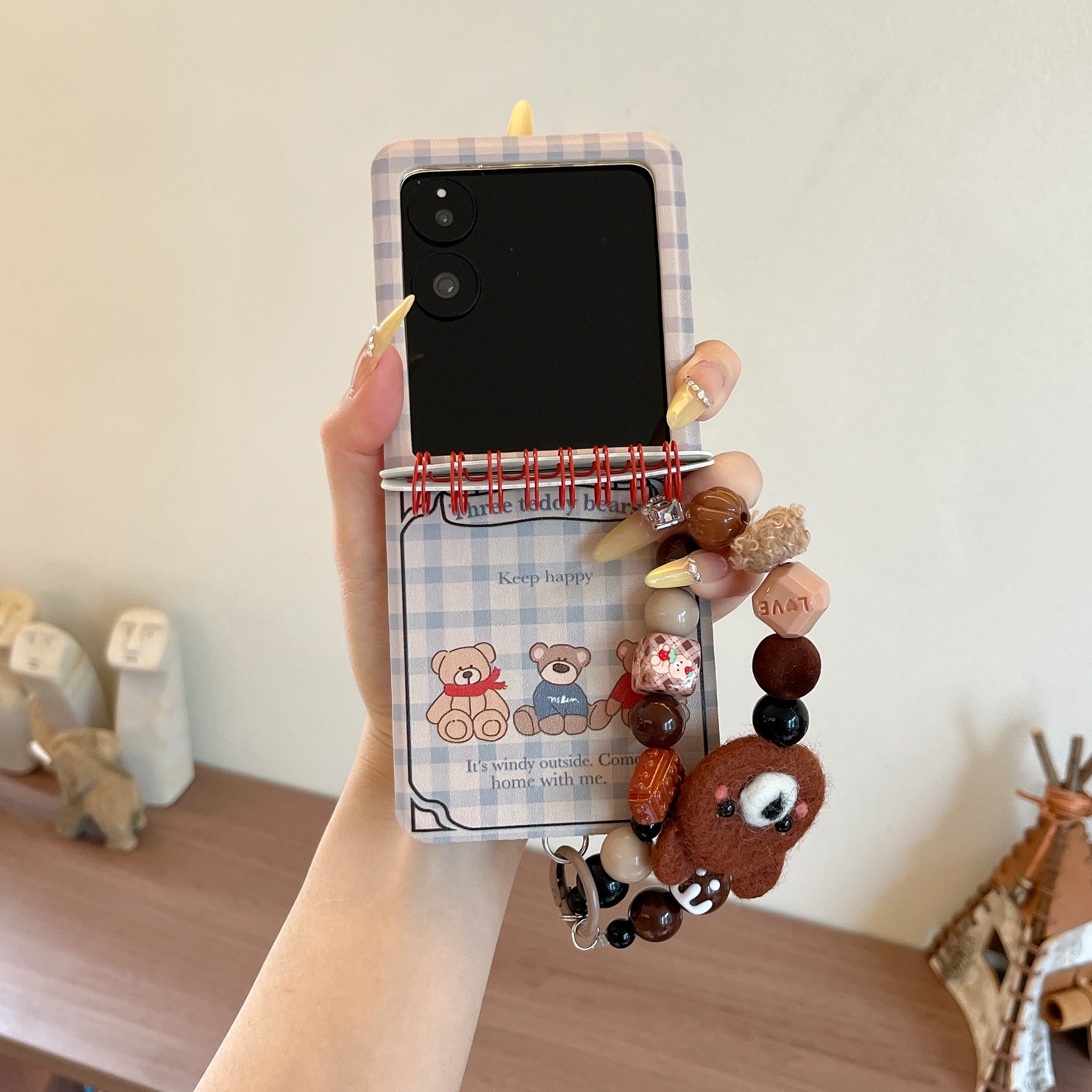 适用于华为PuraX折叠屏手机壳膜一体小米MixFlip2创意笔记本荣耀MagicVFlip2摩托罗拉60三星zflip7手链5Ultra