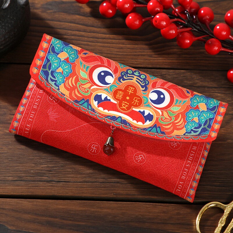 唐绣2026新年快乐儿童卡通红包袋