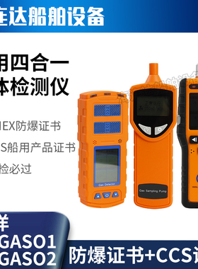 船用驰洋CY-GAS02/01四合一复合气体检测仪二氧化碳测氧测爆ccs证