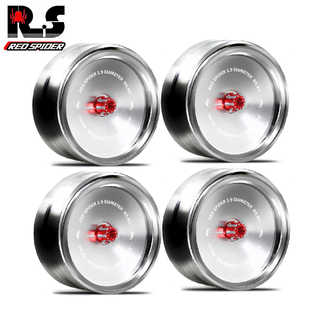 RS红蜘蛛1 易控 axila SCX10复古大帝轮毂R168 10攀爬车1.9寸轮毂