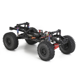 攀爬车架T4 313mm轴距车架 门桥版尼龙底盘 带差速锁高低速档新款